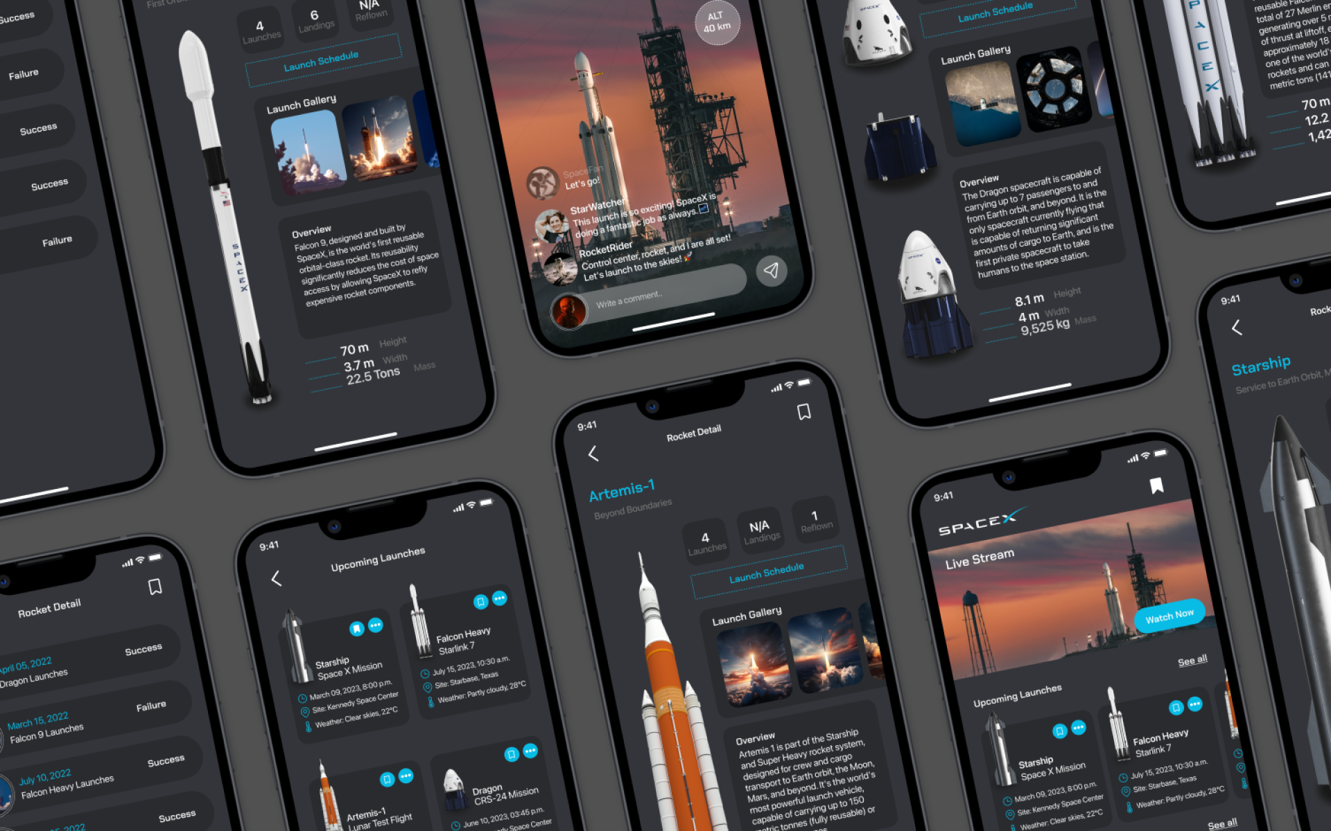 SpaceX Launches App