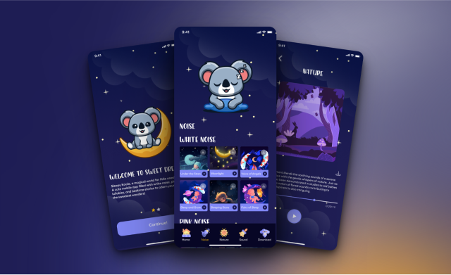 Sleepy Koala Music App